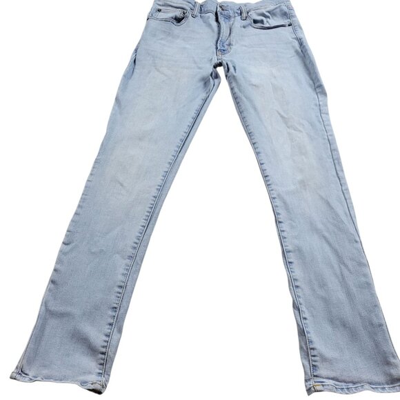 Arizona Jeans Mens 34x31 Tag 34x32 Slim Blue light Wash Denim - Picture 1 of 6